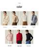 Women's 100% Cashmere High Neck Slim Fit Sweater for Autumn/Winter