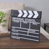 Photo Accessories Wooden Shooting props TV Film Movie Director Video Clapboard Clapper Board Slate