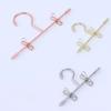 5 Pieces Mini Metal Doll Multi-Functional Socks Hook Clip Clothes Pants Hanger
