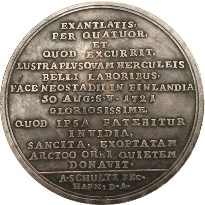 New 1721 Russian Commemorative Coins