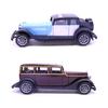 1:43 Alloy Vintage Diecast Model Classic Pull Back Car Model Miniature Vehicle