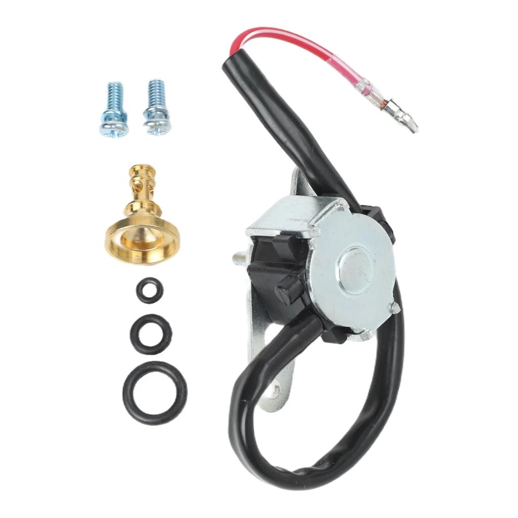 Shutoff Valve Fuel Solenoid Kit Engine Maintenance Compatibility With CH Series For CH18-CH25 Engines As Shown