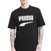 Puma Футболка с коротким рукавом и принтом Downtown Casual, мужские топы, цвет черный 599177-01