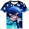 Аниме Sword Art Online Kirito SAO 3D Printed Футболка для взрослых Косплей Смешные Быстросохнущие Крутые Футболки с Коротким Рукавом Топы