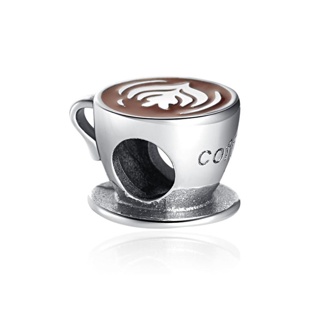 Новые медные подвески-бусины Кекс Кофе Пиво Клубника Авокадо Шоколад Арбуз Подходят для браслета Ожерелья DIY Украшения