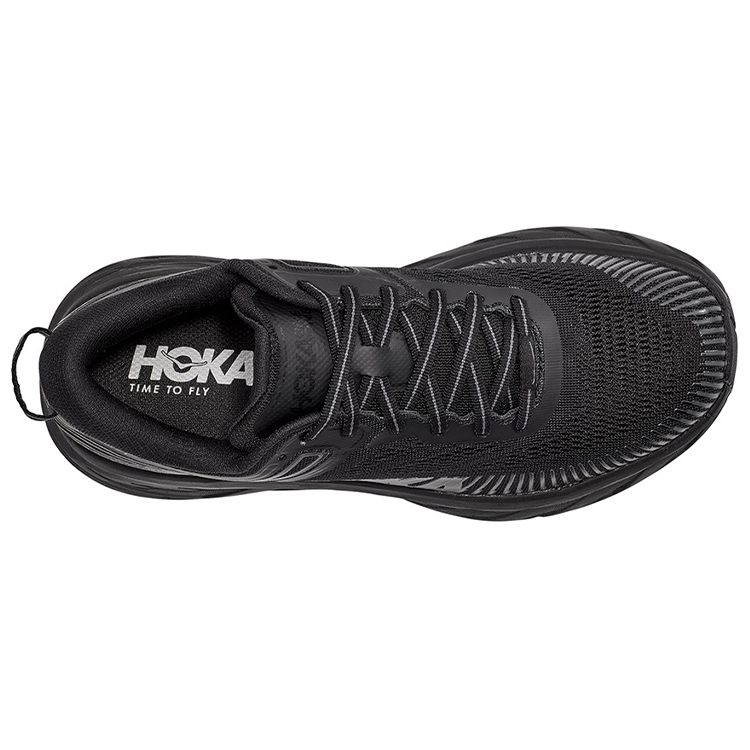 Кроссовки HOKA Bondi 7 Черные унисекс 1110518-BBLC