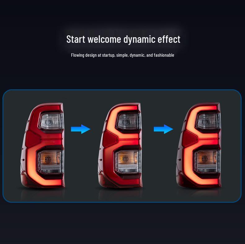 VLAND LED Taillight Assembly for 2015-2020 Hilux Revo