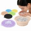 Portable Silicone Ice Bath Washbasin Foldable Improved Blood Circulation Ice Washbowl Relief Stress Face Dipping Bowl Travel