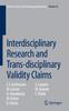 Книга Interdisciplinary Research and Trans-disciplinary Validity Claims : 43