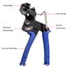 Metal Zip Ties Cutter for Stainless Steel Tie Wrap for Outdoor and Indoor Use