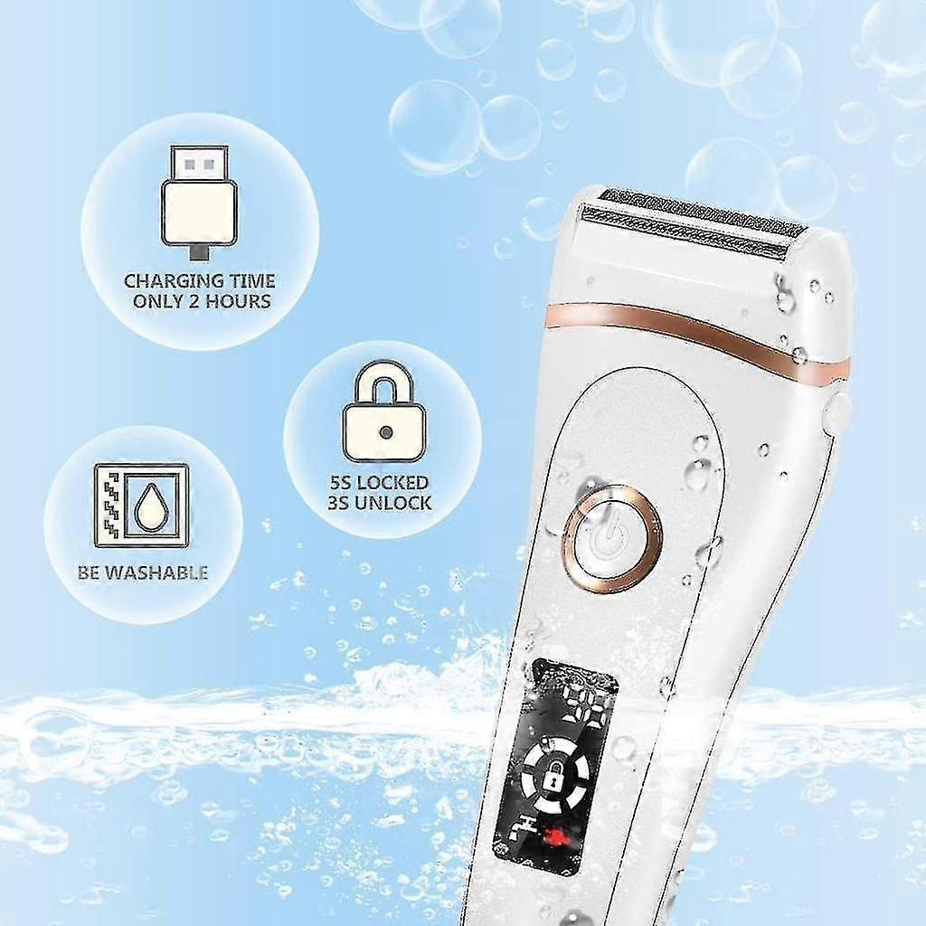 Women's Electric Razor Women's Razor Usb Charging Wireless Women's Razor Dry And Wet Waterproof