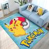 Various Styles Pikachu Printed Carpet Gifts for Boys and Girls Friends Bedroom Living Room Sofa Large Size Mat Non-slip Rugs