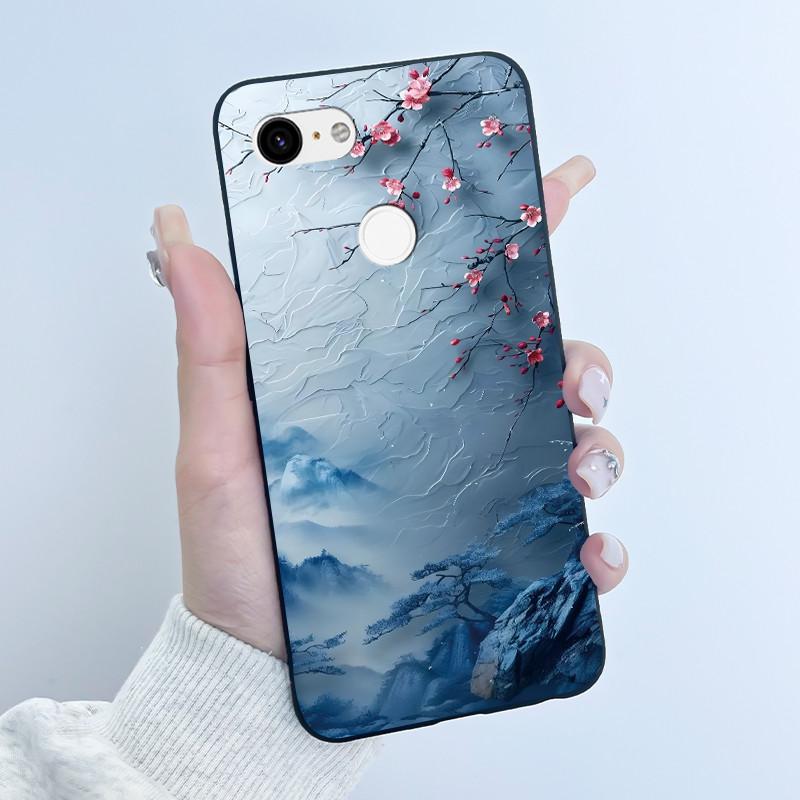 Милый Чехол Для Google Pixel 3/Pixel 3XL Печатный Корпус Funda Для Google Pixel 3A XL Coque Защитная Крышка Мягкий Силиконовый Кейс