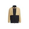 Contrast Panel Letter Print Stand Collar Jacket Unisex Jackets Multicolor HM2693