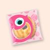 Pabei Big-Mouth Monster Cartoon Frosted Self-Adhesive Bags