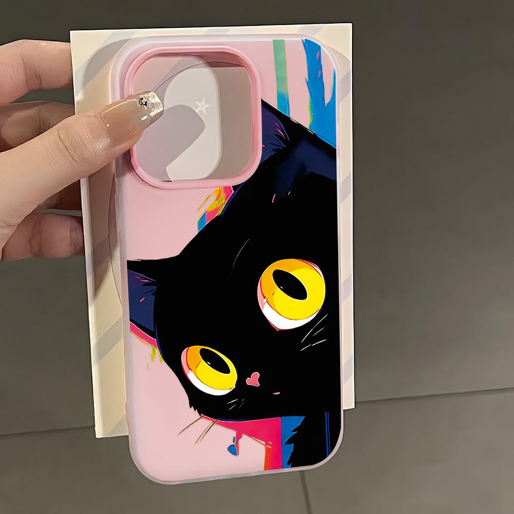 Расписной чехол для телефона для iPhone 15 11 13 14 для 15 16 Pro Max 12 13 16 Pro Милый Модный Смешной Чехол для телефона со шнурком Последние Рекомендации по самым продаваемым товарам