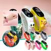 Cartoon Character LED Sport Digital Wrist Waterproof Watch For Kids Boys Girls