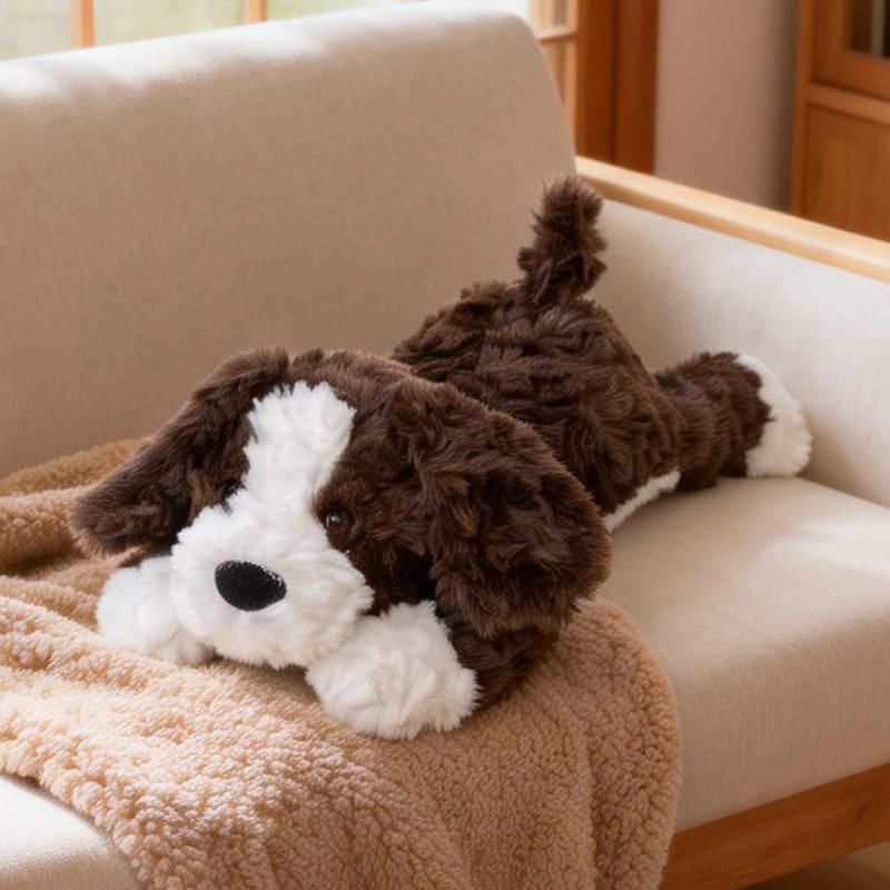 Plush Dog Pillow Toy For Kids Sleep Decor Kids Room Gift