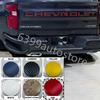 Матовые Красные Пластиковые Буквы для Задней Двери с Выступом erts Chevrolet Silverado FOR-25