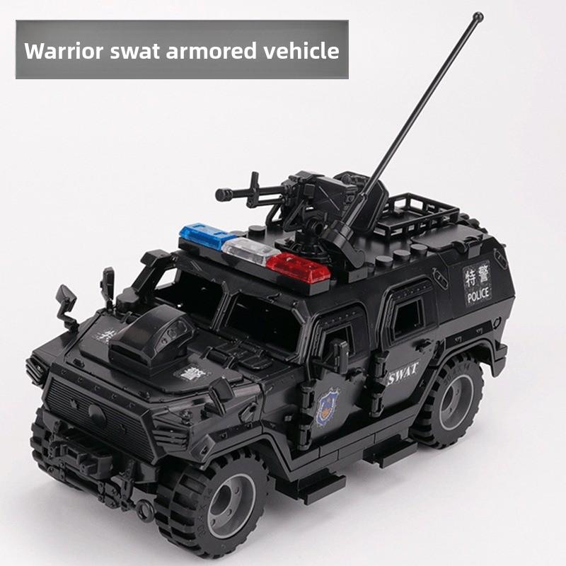 MOC Hummer бронированный автомобиль взрывозащищенный автомобиль сборная модель из строительных блоков игрушка внедорожник броня двойное переменное моделирование