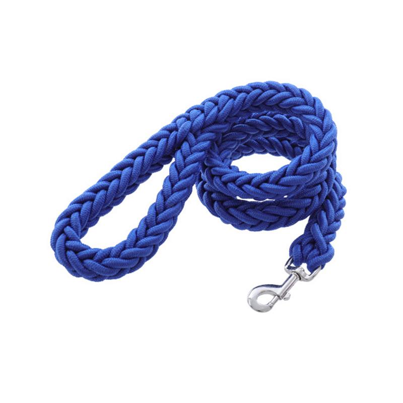 Sturdy Nylon Big Dog Leash for Medium Large Dogs Strong Pet Round Rope Bulldog Golden Retriever Pitbull Lead Chain Pet Supplies