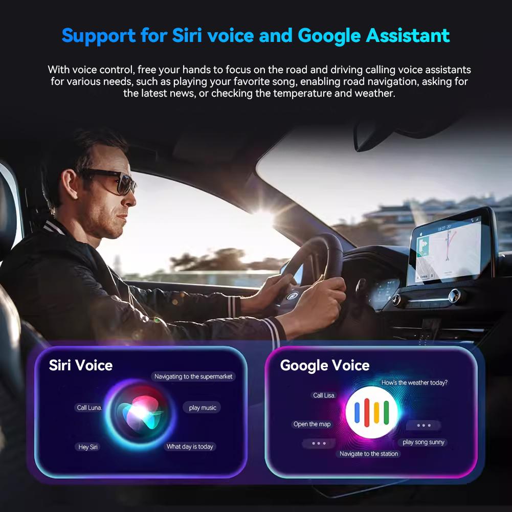 Universal 2 In 1 Wireless CarPlay Adapter Wireless Android Auto Adapter #468983