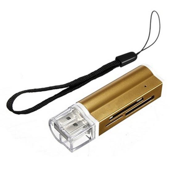 Многофункциональное высокоскоростное устройство чтения карт памяти USB 2.0 Micro SD TF MMC SDHC MS