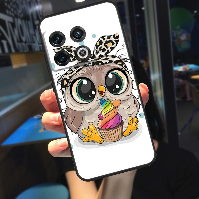 Милый мультяшный чехол-сова для OnePlus 10 9 Pro 8T 9RT 10T Ace OnePlus Nord N10 N20 N100 N200 2T CE 2 Lite