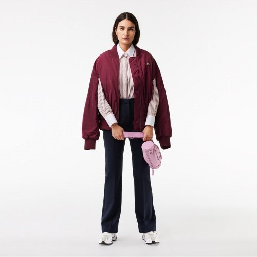 Lacoste Женские брюки-клеш [Темно-синий]