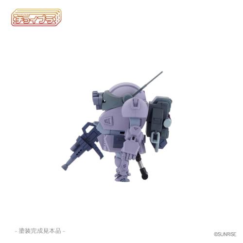 Cavico Choipla Series Armored Trooper Votoms ATM-09-ST Scopedog, Melquia Army Colors, Parachute Pack Equipped, Approximately 45mm Tall, Non-Scale Plas