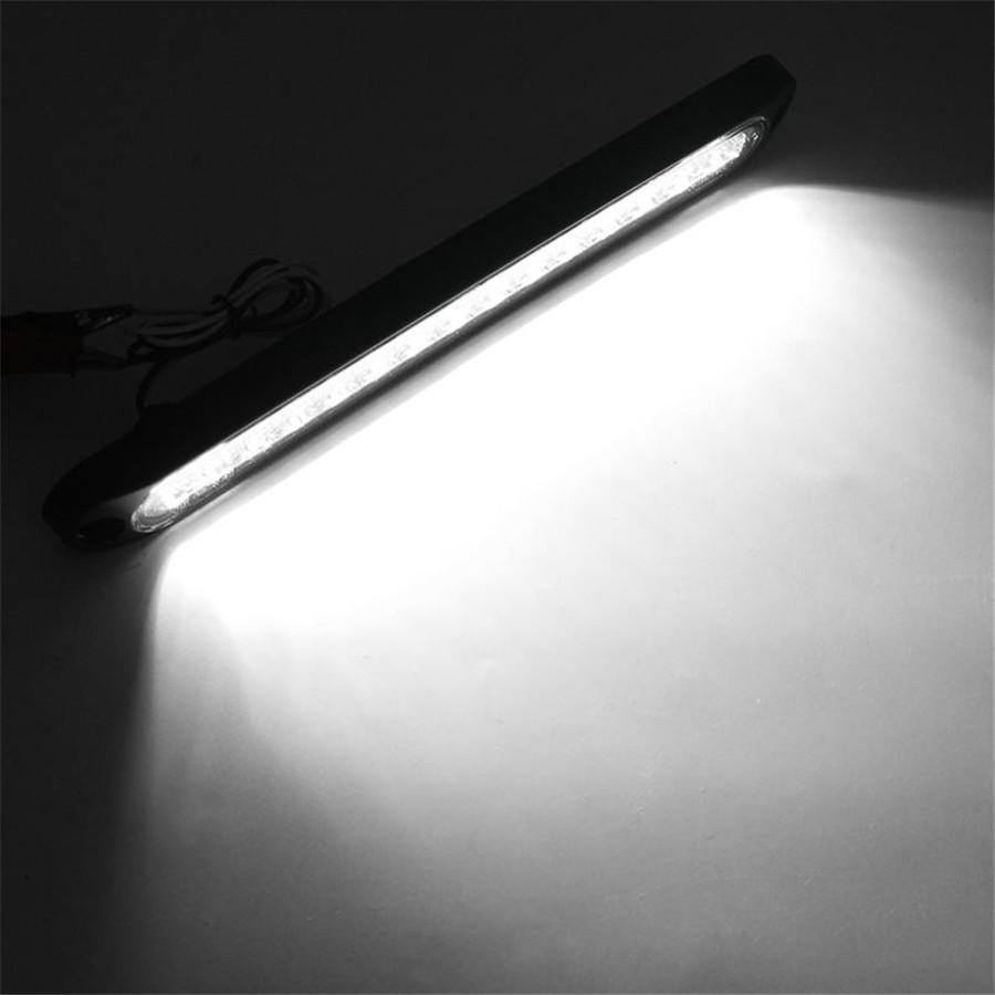 Ultra-slimline 15LED White Car Truck Stop Tail Brake Light Identification Light