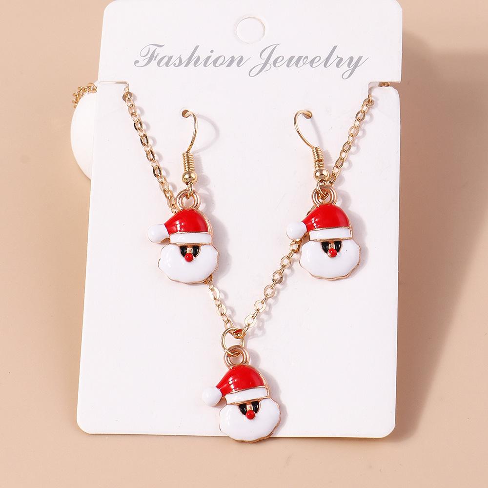 Christmas Tree Earrings Stylish Ornaments Jewelry Set Earrings Dangle Festive Christmas Earring Set For Christmas Eve Winter