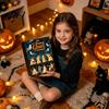 Halloween Gifts for Teens Advent Calendar 2026, 24 Day Countdown Box with Spooky Party Favors Ghost Mini Figures, Collectible Toy Set Kids Tabletop