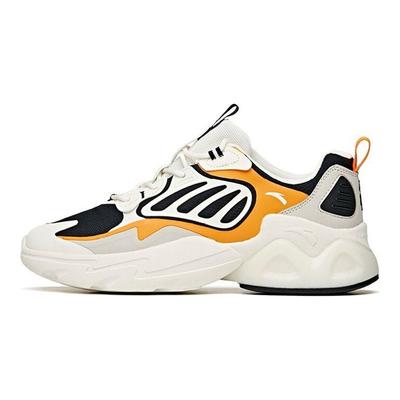 Кроссовки мужские Millennium 2.0 Non-Slip Wear-Sticked Low-Top Dad Shoes Black White Yellow 112128896-5