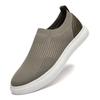 2025 popular men's shoes flying woven board shoes summer socks shoes cloth shoes men's breathable and lightweight casual shoes men