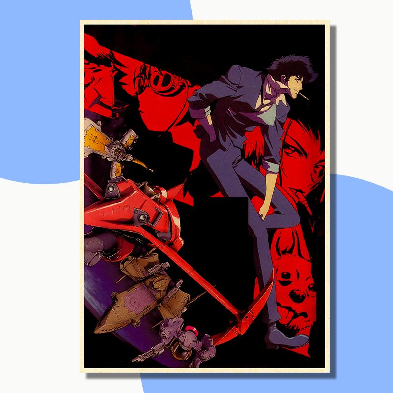 Cowboy Bebop Wall Decor Poster Wall Art Picture Wall Decor Canvas Painting Living Room Home Decoration Print Room Decor