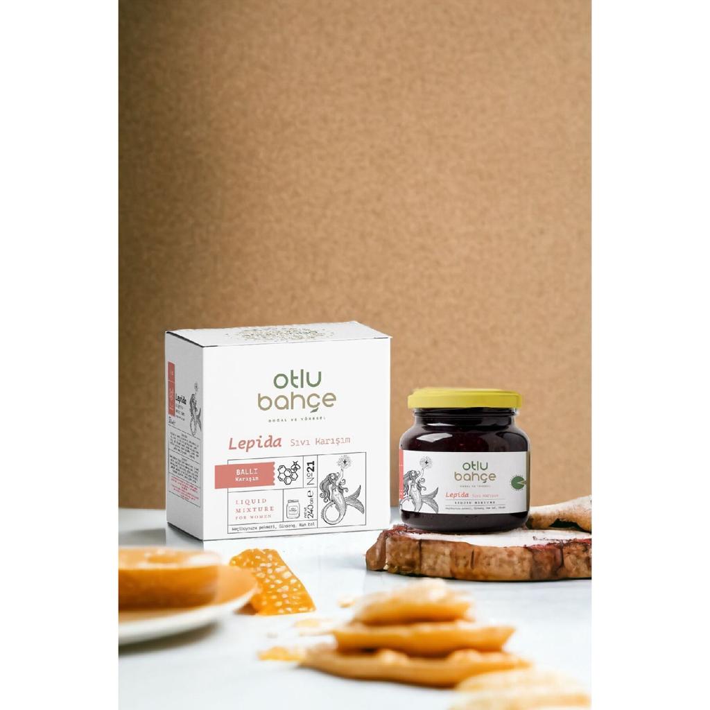 Лепида Травяная энергетическая паста с женьшенем/жидкой смесью 240г