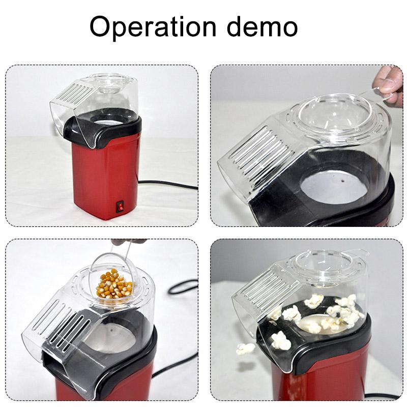 Машина для попкорна, домашняя, домашняя, детская, электрическая мини-машина для попкорна, поппер, обычная