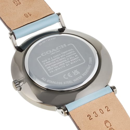 Coach Perry Watch 14503923 Women's Aqua Blue