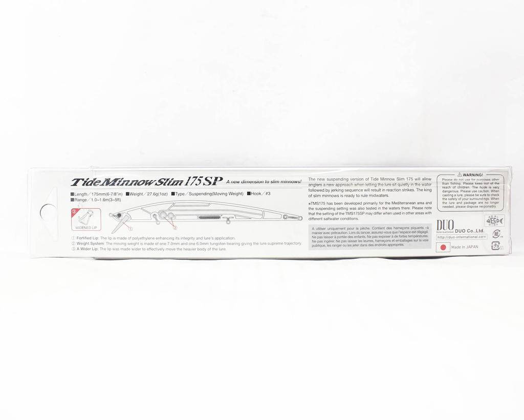 DUO Подвесная приманка Tide Minnow Slim 175SP DDA0015 (0818)