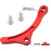 AnXin Защита картера двигателя Защита корпуса Защита цепи CNC для CRF250R 2010-2017 CRF450R 2009-2016 Красный