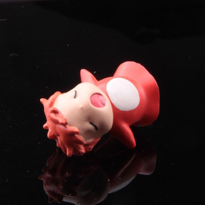Goldfish Ponyo Cartoon Resin Mini Model Ornament For Garden Decoration Gift And