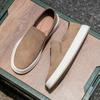 Luxury Brand Men Leather Casual Shoes Flats Social Moccasins Antiskid Walking Shoe Comfy Driving Outdoor Business Shoes