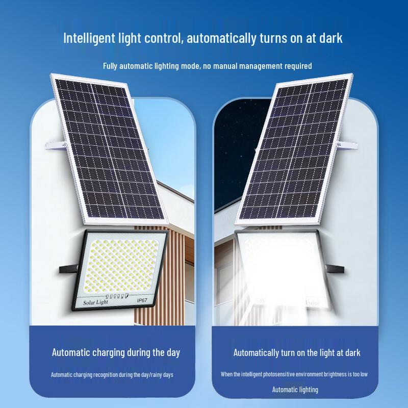 Xunhui High-Power Waterproof Solar Outdoor Floodlight