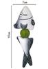 Pet supplies cat mint thin relief teeth cleaning toy lotus fish cartoon plush grinding rod simulated fish fresh breat cat