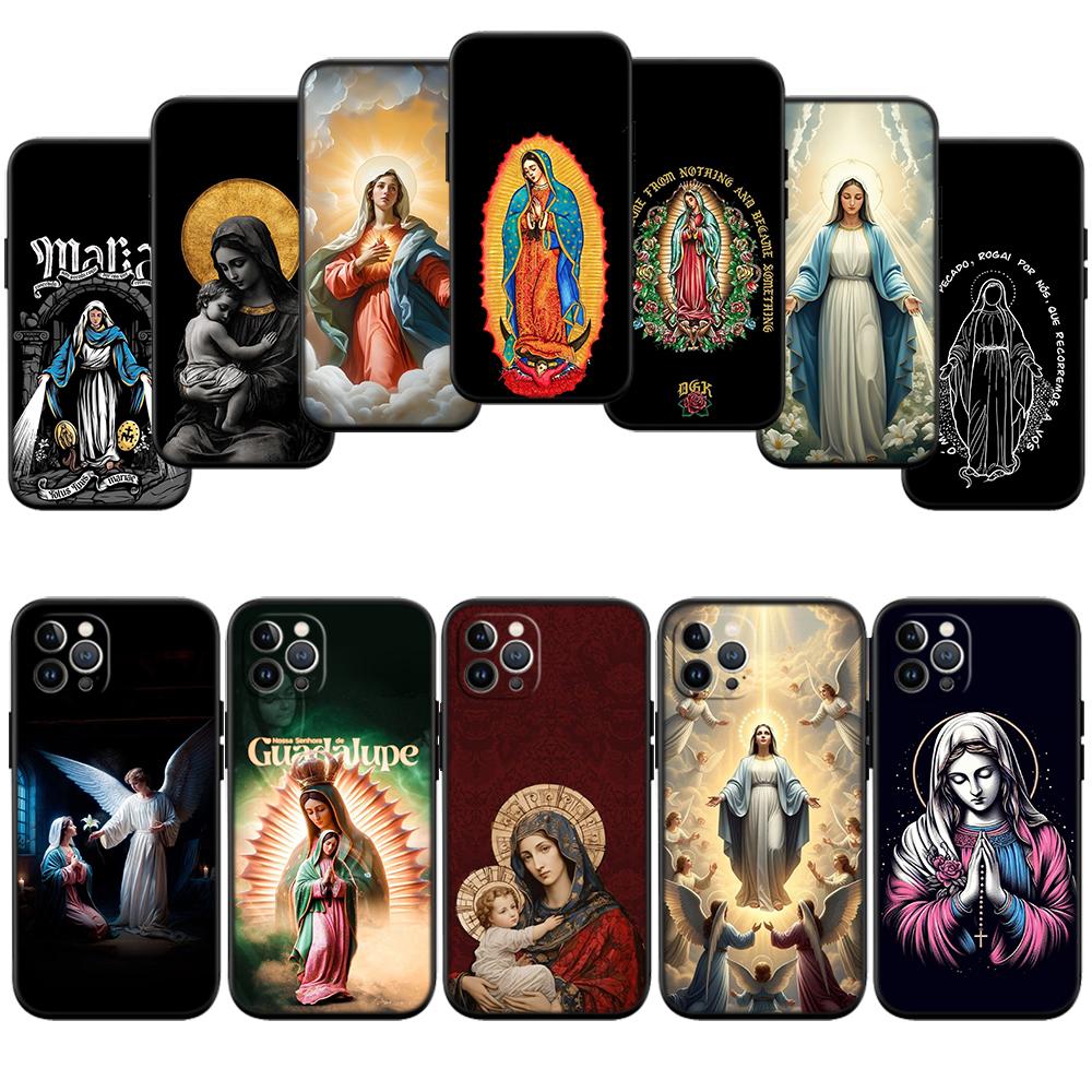 Virgen Maria Phone Case for Samsung Galaxy A11 A12 A13 A15 A52S A53 A55 A56 A70 A71 A72 A73 F06 F16 F56 S10 Plus S10e