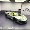 1:Масштаб 24 SF90XX Лимитированная серия Бутик Модель спортивного автомобиля Гоночный Детский Мальчик Коллекция Игрушка Настольное украшение автомобиля Подарок