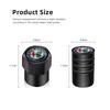 Hub Caps 4Pcs Metal Car Wheel Tire Valve Caps Stem Covers Accessories For Alfa Romeo 4C 159 Spider Giulia Giulietta 166 Mito AutGQ7