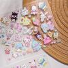 Большая рельефная наклейка Sanrio Family Party для DIY чехла телефона и украшения компьютера