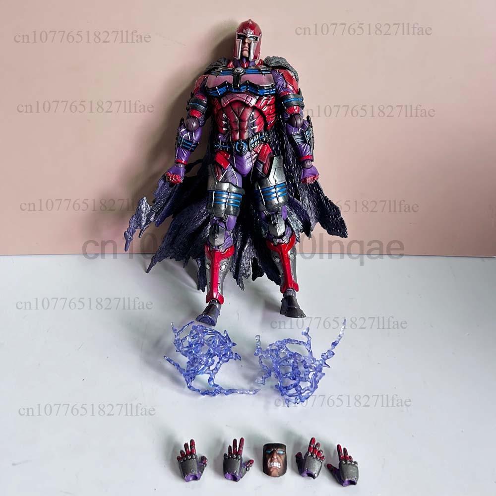 Аниме Фигурка PLAY Arts Магнето Макс Айзенхардт ПВХ Фигурка Действия Коллекционная Модель Игрушки Сочлененная Движущаяся Кукла Украшение для Комнаты